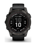 GARMIN Smartwatch - FENIX 7 PRO SAPPHIRE SOLA - Schwarz