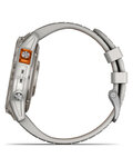 GARMIN Smartwatch - FENIX 7 PRO SAPPHIRE SOLAR - Grau/Orange