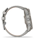 GARMIN Smartwatch - FENIX 7X PRO SAPPHIRE SOLAR - Grau/Orange