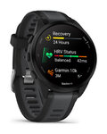 GARMIN Smartwatch - FORERUNNER 165 - Schwarz/Grau
