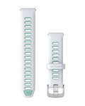 GARMIN Riemen - QUICK RELEASE 18 MM - Weiß/Hellgrün