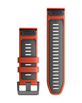 GARMIN Riemen - QUICKFIT 26 - Rot/Schwarz