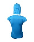 HAVEN Kurzarm Fahrrad-Shirt - CASSIOPEA - Weiß/Blau