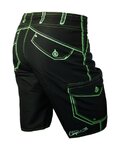 HAVEN Fahrradshorts ohne Träger - COMPETITOR - Schwarz/Grün