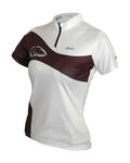 HAVEN Kurzarm Fahrradtrikot - COMTESS - Weiß/Schwarz