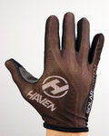 HAVEN Langfinger-Fahrradhandschuhe - SOLAR LONG - Schwarz