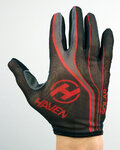 HAVEN Langfinger-Fahrradhandschuhe - SOLAR LONG - Rot