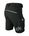 HAVEN Fahrradshorts ohne Träger - CUBES II - Schwarz