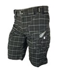 HAVEN Fahrradshorts ohne Träger - CUBES II - Schwarz/Grau