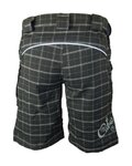 HAVEN Fahrradshorts ohne Träger - CUBES II - Schwarz/Grau