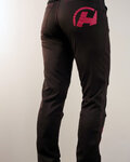 HAVEN Lange Fahrradhose ohne Träger  - FUTURA - Schwarz/Rosa