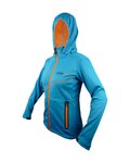 HAVEN Fahrrad-Thermojacke - THERMOTEC WOMEN - Blau/Orange