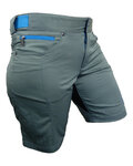 HAVEN Fahrradshorts ohne Träger - AMAZON LADY - Grau/Blau