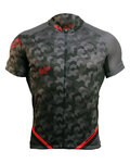 HAVEN Kurzarm Fahrradtrikot - SINGLETRAIL - Rot/Schwarz