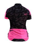HAVEN Kurzarm Fahrradtrikot - SINGLETRAIL WOMEN - Schwarz/Rosa