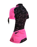 HAVEN Kurzarm Fahrradtrikot - SINGLETRAIL WOMEN - Schwarz/Rosa