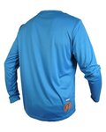 HAVEN Langarm Fahrradtrikot für den Sommer - NAVAHO II LONG - Blau/Orange