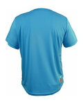 HAVEN Kurzarm Fahrradtrikot - NAVAHO II SHORT - Blau/Orange