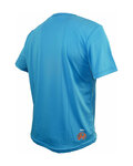 HAVEN Kurzarm Fahrradtrikot - NAVAHO II SHORT - Blau/Orange