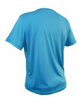 HAVEN Kurzarm Fahrradtrikot - NAVAHO II SHORT - Blau/Orange