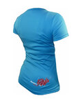 HAVEN Kurzarm Fahrradtrikot - AMAZON II SHORT - Blau/Rosa