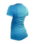 HAVEN Kurzarm Fahrradtrikot - AMAZON II SHORT - Blau/Rosa