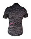 HAVEN Kurzarm Fahrradtrikot - SKINFIT WOMEN - Schwarz/Rosa