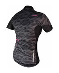 HAVEN Kurzarm Fahrradtrikot - SKINFIT WOMEN - Schwarz/Rosa