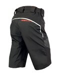 HAVEN Fahrradshorts ohne Träger - RAINBRAIN - Schwarz/Rot