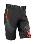 HAVEN Fahrradshorts ohne Träger - RAINBRAIN - Schwarz/Rot