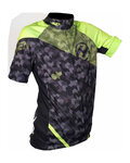 HAVEN Kurzarm Fahrradtrikot - SINGLETRAIL KID - Schwarz/Grün