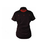 HAVEN Hemd - AGNESS SLIMFIT - Schwarz/Rot