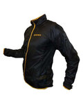 HAVEN Winddichte Fahrradjacke - FEATHERLITE CONTINENTAL - Schwarz/Orange