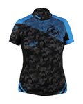 HAVEN Kurzarm Fahrradtrikot - SINGLETRAIL WOMEN - Schwarz/Blau