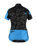 HAVEN Kurzarm Fahrradtrikot - SINGLETRAIL WOMEN - Schwarz/Blau