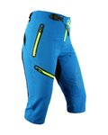 HAVEN Fahrradshorts ohne Träger - 3/4 ENERGY THREEQ - Blau/Gelb