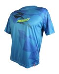 HAVEN Kurzarm Fahrradtrikot - ENERGIZER CRAZY SHORT - Blau