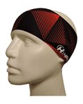 HAVEN Fahrradstirnband - CRAZY - Schwarz/Rot