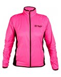 HAVEN Winddichte Fahrradjacke - FEATHERLITE - Rosa/Schwarz