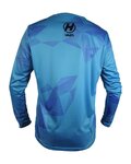 HAVEN Langarm Fahrradtrikot für den Sommer - ENERGIZER CRAZY LONG - Blau