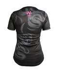 HAVEN Kurzarm Fahrradtrikot - ENERGY CRAZY SHORT - Schwarz