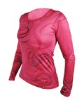HAVEN Langarm Fahrradtrikot für den Sommer - ENERGY CRAZY LONG - Rosa