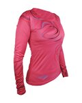 HAVEN Langarm Fahrradtrikot für den Sommer - ENERGY CRAZY LONG - Rosa