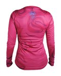 HAVEN Langarm Fahrradtrikot für den Sommer - ENERGY CRAZY LONG - Rosa