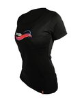 HAVEN Kurzarm Fahrradtrikot - ENERGY SHORT - Schwarz/Rosa