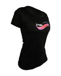 HAVEN Kurzarm Fahrradtrikot - ENERGY SHORT - Schwarz/Rosa