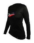 HAVEN Langarm Fahrradtrikot für den Sommer - ENERGY LONG - Schwarz/Rosa