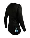HAVEN Langarm Fahrradtrikot für den Sommer - ENERGY LONG - Schwarz/Blau