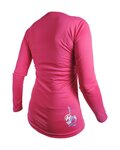 HAVEN Langarm Fahrradtrikot für den Sommer - ENERGY LONG - Rosa