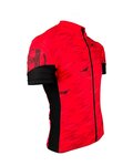 HAVEN Kurzarm Fahrradtrikot - SKINFIT NEO - Rot/Schwarz